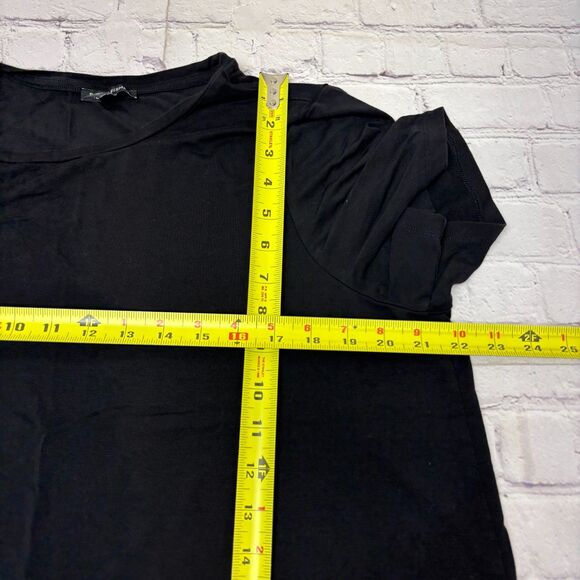 Eileen Fisher Short Sleeve Tee T-Shirt Top XL X-Large Tencel Lyocell C025 -29 - Picture 3 of 10